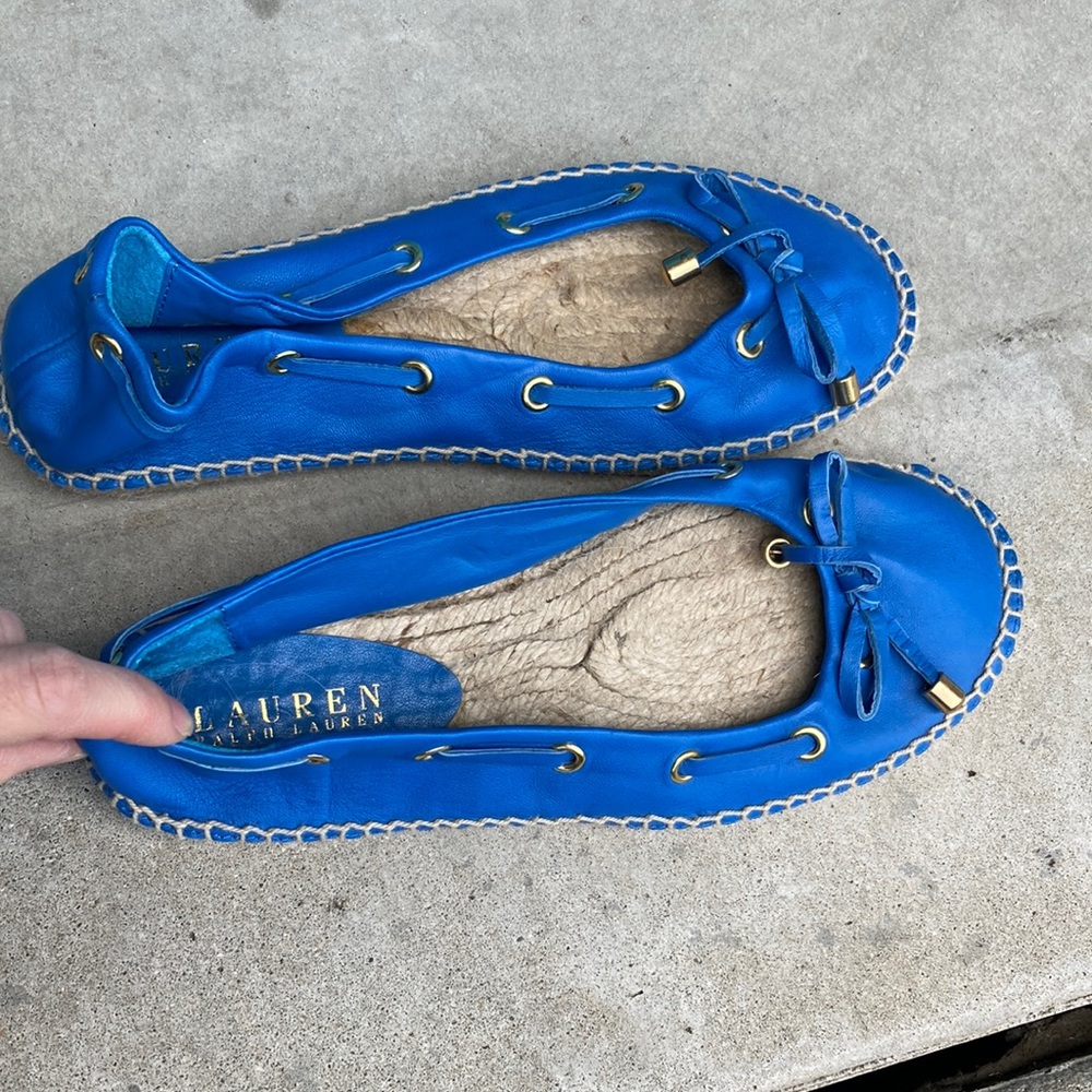 Woven Leather Flats